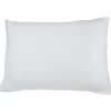 Protège oreiller anti acariens molleton rectangulaire blanc < Gifi Online