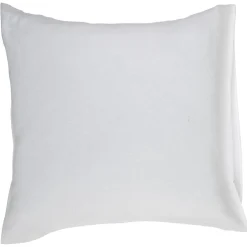 Protège oreiller Molleton anti acariens blanc 65x65 cm