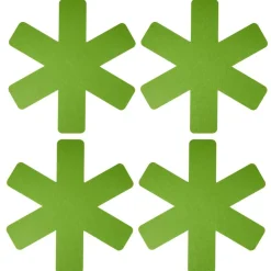 Protège-poêle x4 feutrine Ø38cm (4 modèles)
