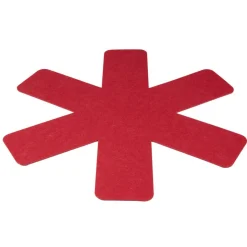 Protège-poêle x4 feutrine Ø38cm (4 modèles)