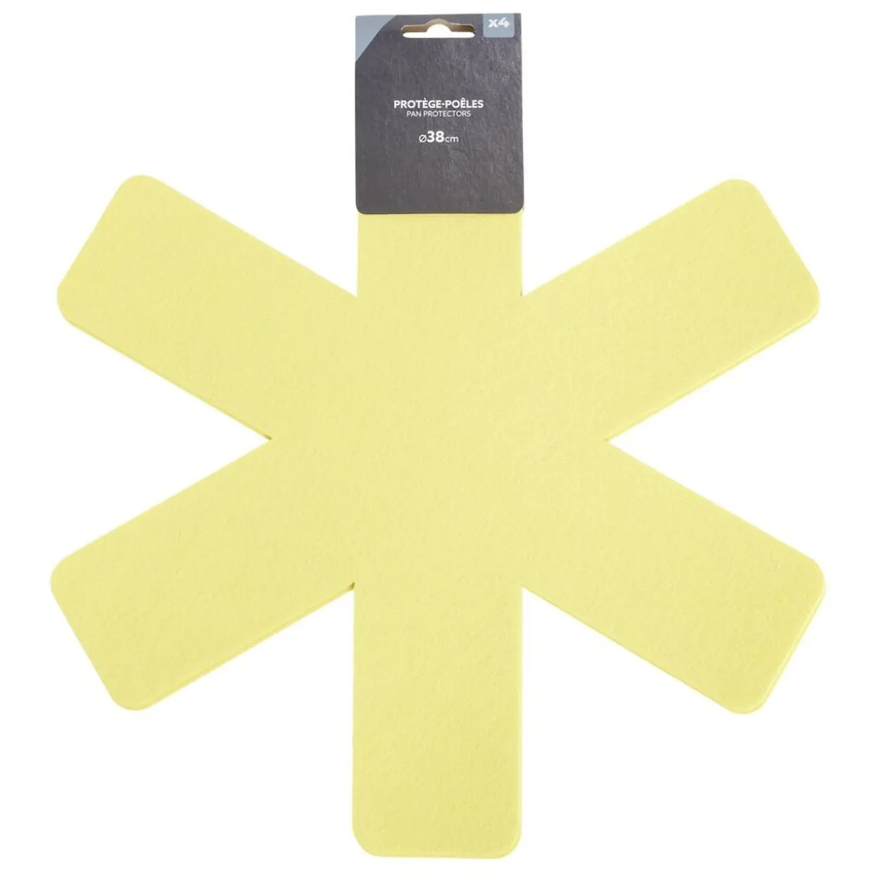 Protège poêle x4 feutrine Ø38cm (4 modèles)