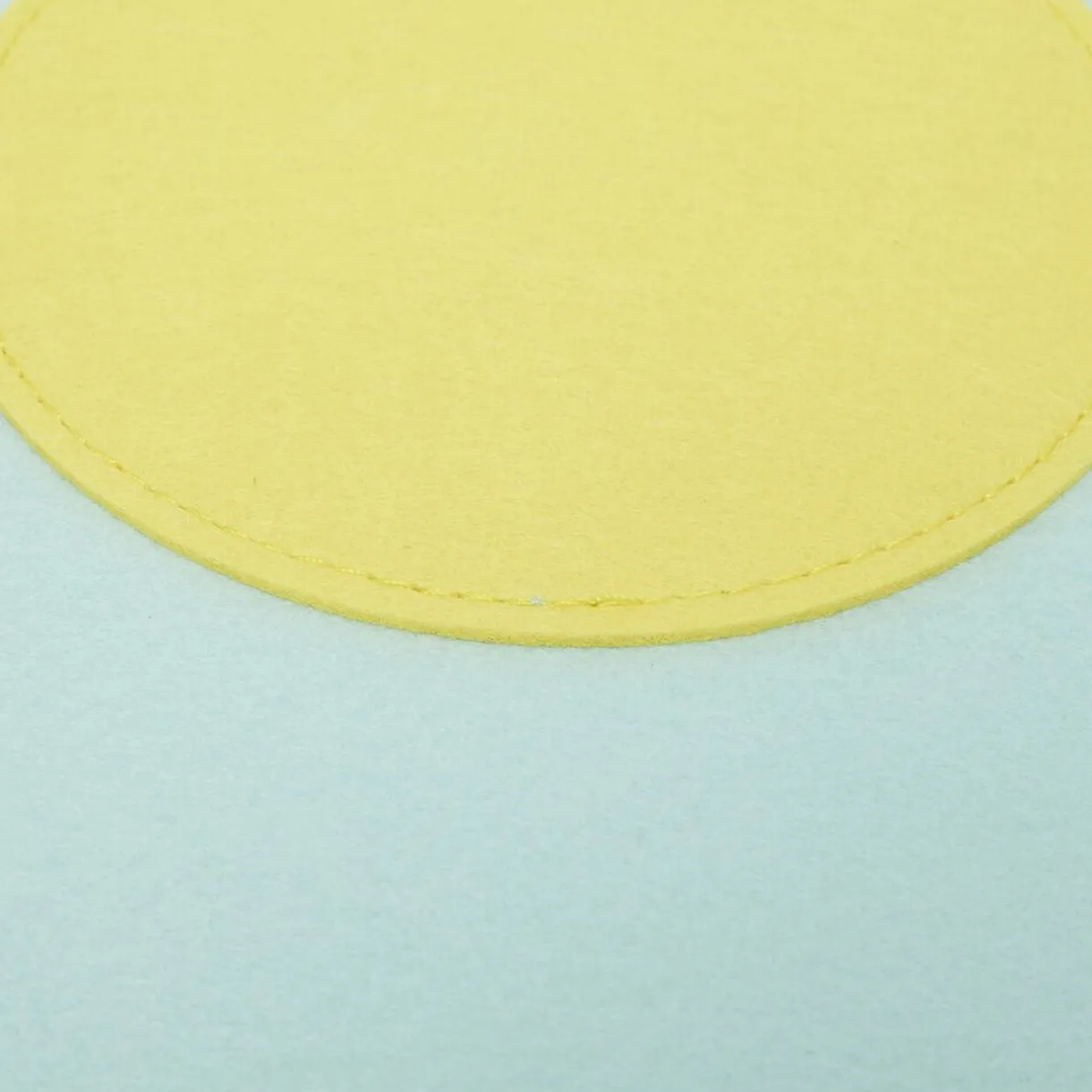 Protège-poêle x3 feutrine forme fleur Ø38cm (2 modèles) < Gifi