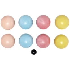 Pétanque de plage multicolore
