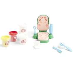 Pâte à modeler dinosaure dentiste