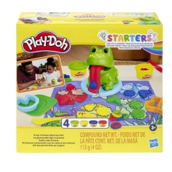 Pâte à modeler Play-Doh 4 pots avec moule et grenouille < Gifi Discount