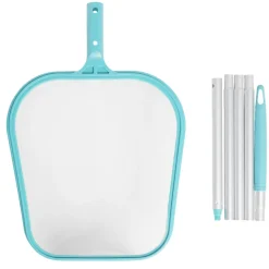 Épuisette de surface + manche télescopique