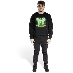 Pull adulte Disney Halloween Mickey phosphorescent - Taille M