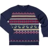 Pull de Noël adulte tricot motif traditionnel S/M ou L/XL