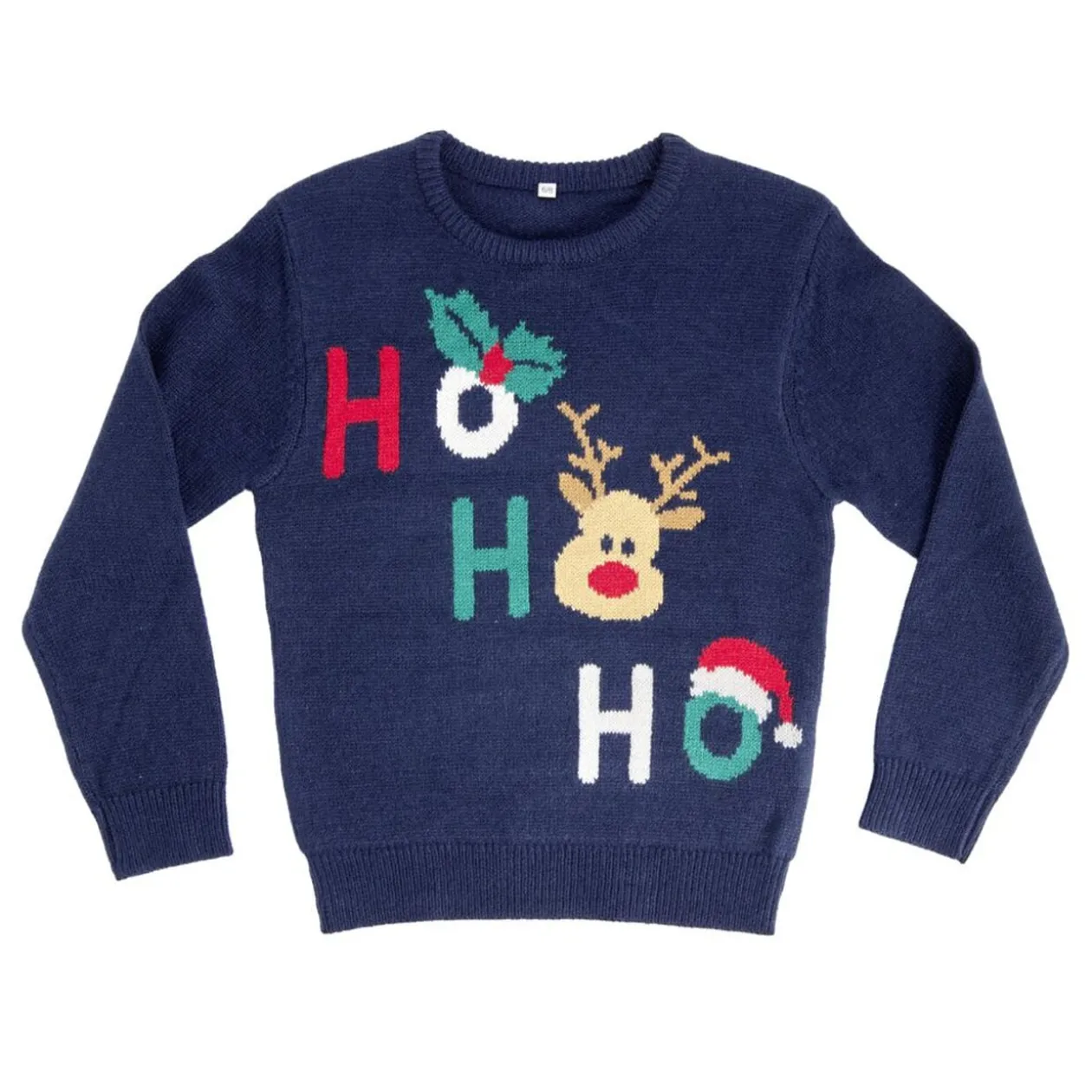 Pull de Noël enfant tricot renne 6/8ans