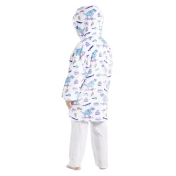Pull plaid enfant motif renne ou dinosaure Taille unique - 2 modèles