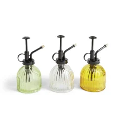 Pulvérisateur 200ml en verre Ø8xH16cm