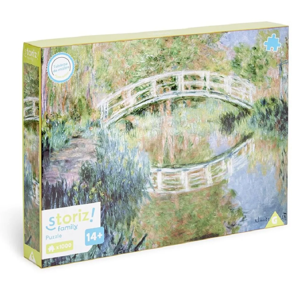Puzzle ado 1000 pièces peinture pont < Gifi Sale