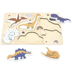 Puzzle animal 3D en bois