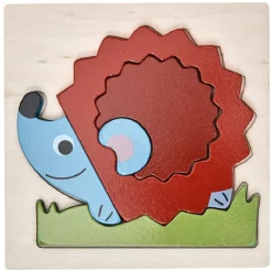 Puzzle bois encastrable, 3 modèles