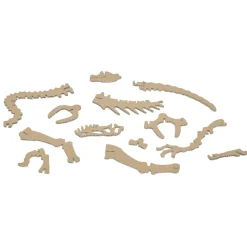 Puzzle 3D en papier carton brun (4 modèles) < Gifi Clearance
