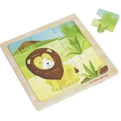 Puzzle en bois 9 pièces < Gifi Outlet