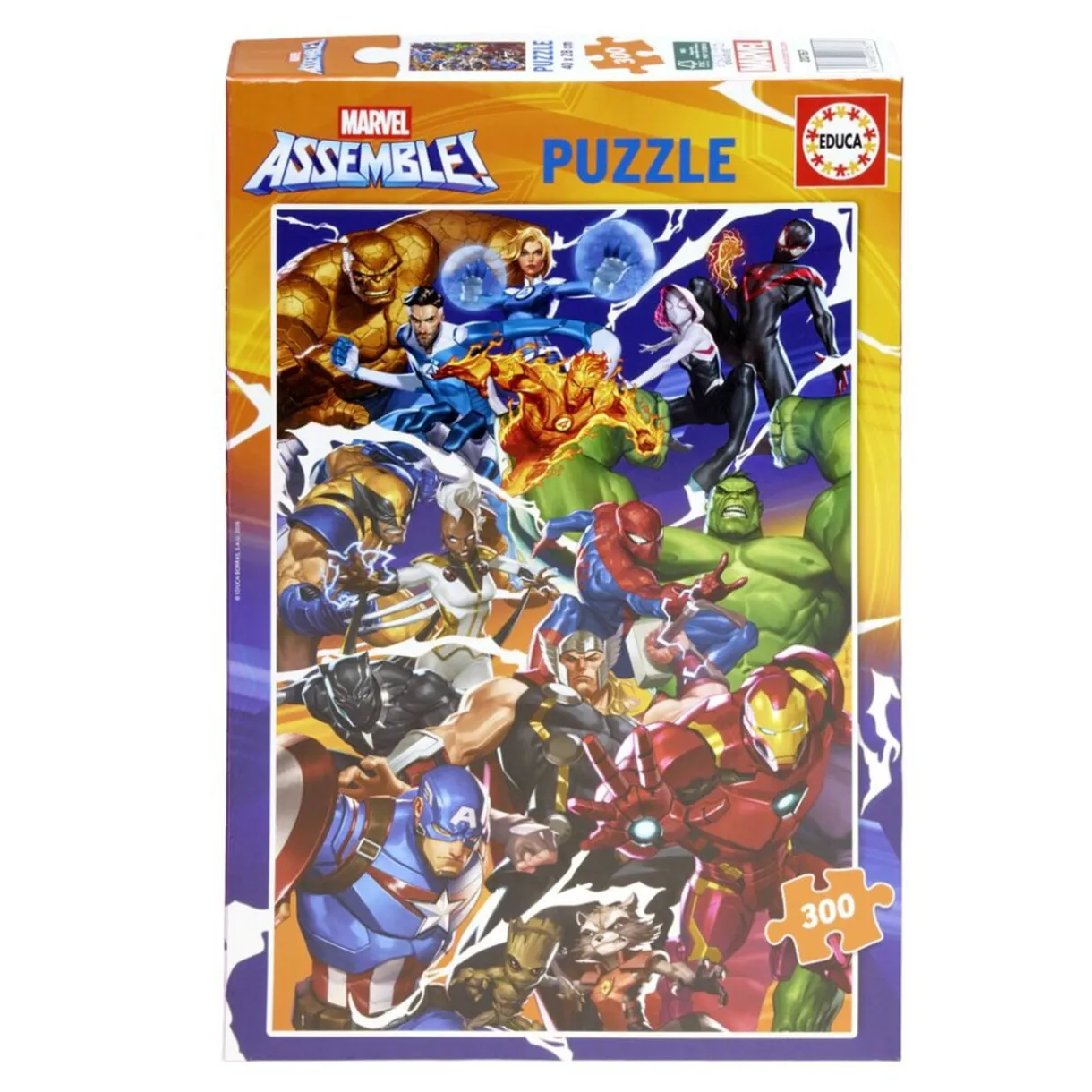 Puzzle enfant Marvel héros 300 pièces < Gifi Online