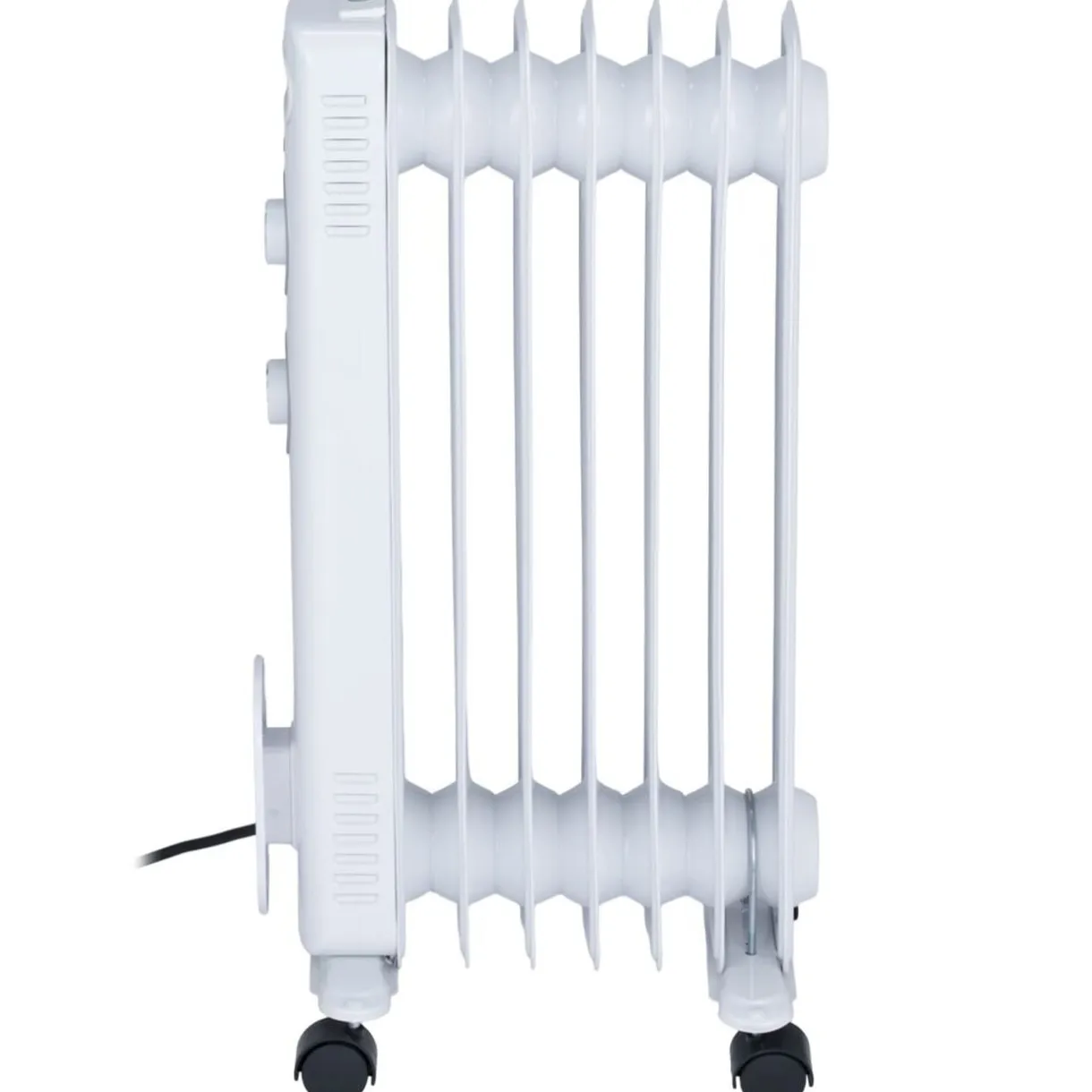 Radiateur bain d'huile à roulettes blanc 1500W Homday 3 niveaux de chaleur < Gifi Sale