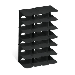 Range chaussures 4 paires noir < Gifi Discount