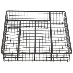 Range couvert pour tiroir grillage en fer noir < Gifi