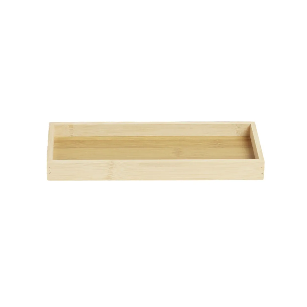 Rangement cosmétique en bambou 25x9,5xép2,5cm < Gifi