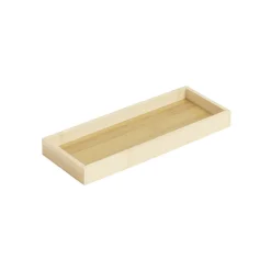 Rangement cosmétique en bambou 25x9,5xép2,5cm < Gifi