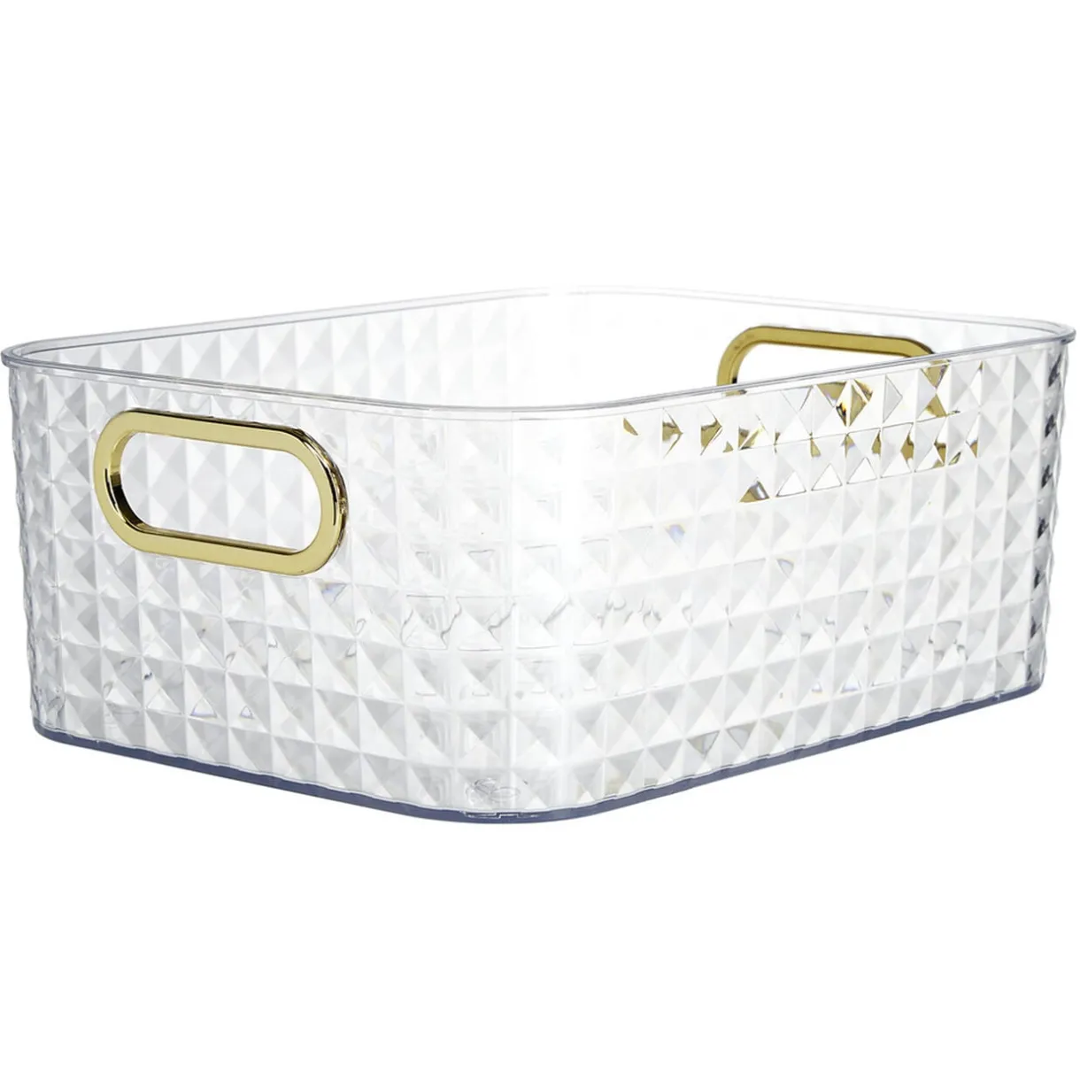 Rangement cosmétique grand modèle 26x19,5xH10,5cm (2 modèles) < Gifi Clearance