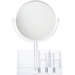 Rangement cosmétique miroir 9 compartiments 20x15xH5cm < Gifi Clearance