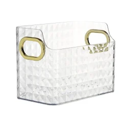 Rangement cosmétique moyen modèle 17,5x7,5xH12,5cm (2 modèles) < Gifi Discount