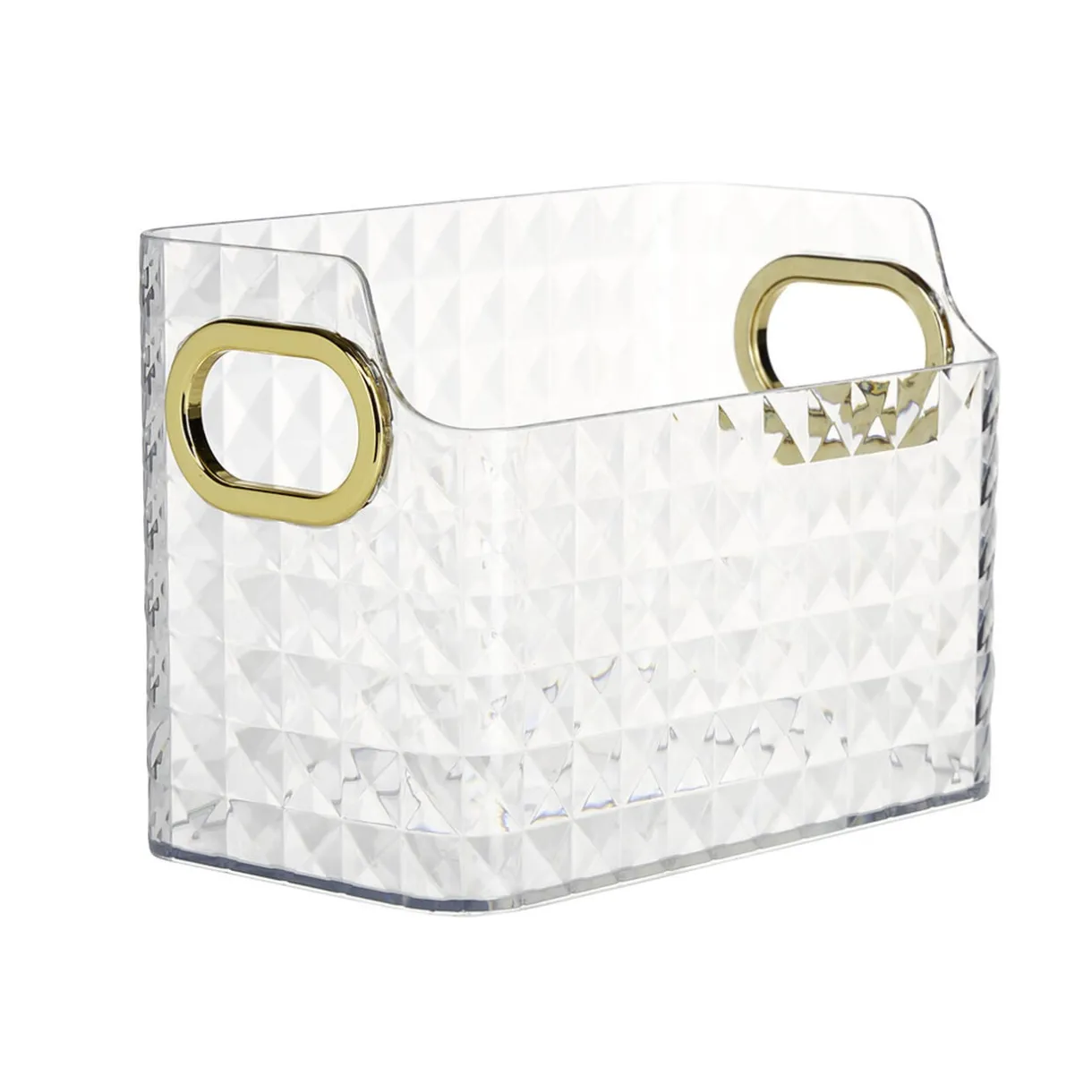 Rangement cosmétique moyen modèle 17,5x7,5xH12,5cm (2 modèles) < Gifi Discount