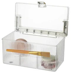 Rangement pour maquillage organisateur cosmétique 20,6x11,5xH11,5cm < Gifi