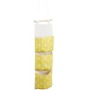 Rangement suspendu 3 niveaux tissu et bois 20x67cm (3 modèles) < Gifi Online