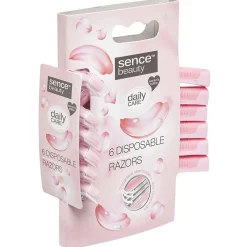 Rasoir jetable x 6 triple lame femme < Gifi