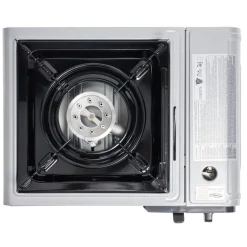 Réchaud à gaz 1,9W noir 33x29xH8cm < Gifi New