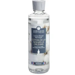 Recharge lampe berger Devineau senteur coton de la Nouvelle Orléans 400ml