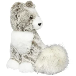 Renard en peluche Noël H18 cm