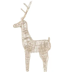 Renne de Noël lumineux 360LED blanc chaud H104cm
