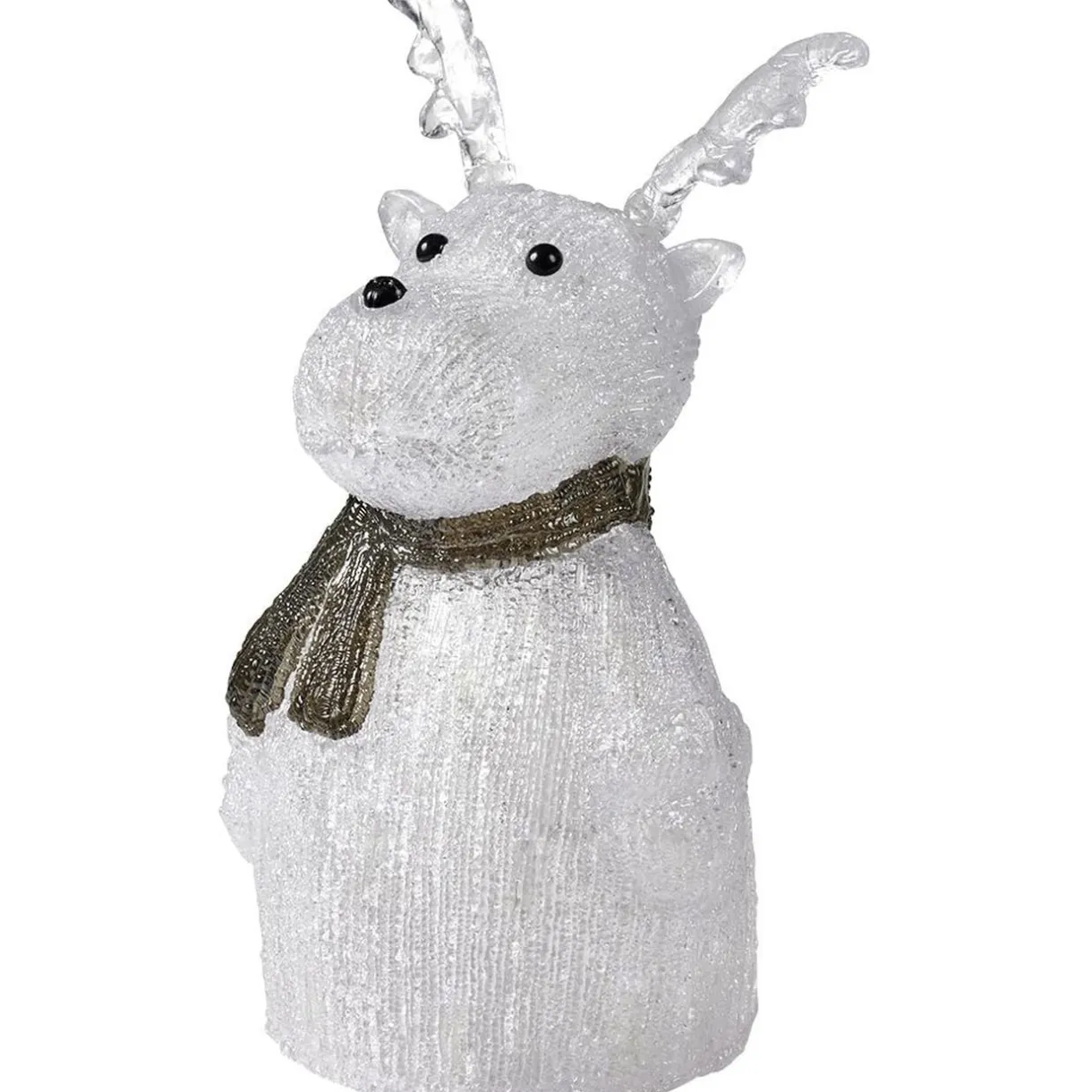 Renne lumineux acrylique H33cm 40 LED blanc froid < Gifi New