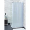 Rideau de douche semi-transparent blanc < Gifi Hot