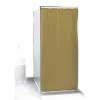 Rideau de douche uni ocre jaune 180x200cm 100% polyester < Gifi