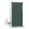 Rideau de douche uni vert foncé 180x200cm 100% polyester < Gifi Discount