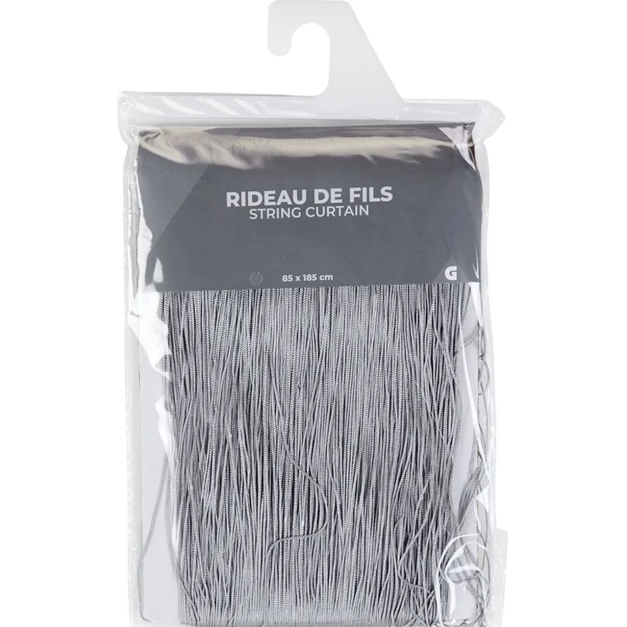 Rideau de fils 85x185cm (3 modèles)