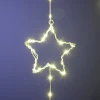 Rideau de Noël lumineux 240LED pluie d'étoiles blanc chaud L620cm < Gifi Discount