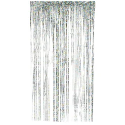 Rideau de porte anniversaire aluminium thème candy 1x2m