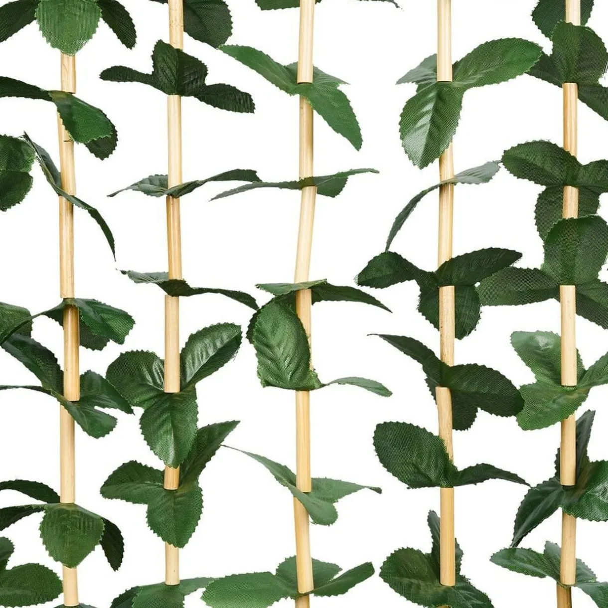 Rideau de porte bambou feuillage vert 90xH200cm < Gifi Outlet