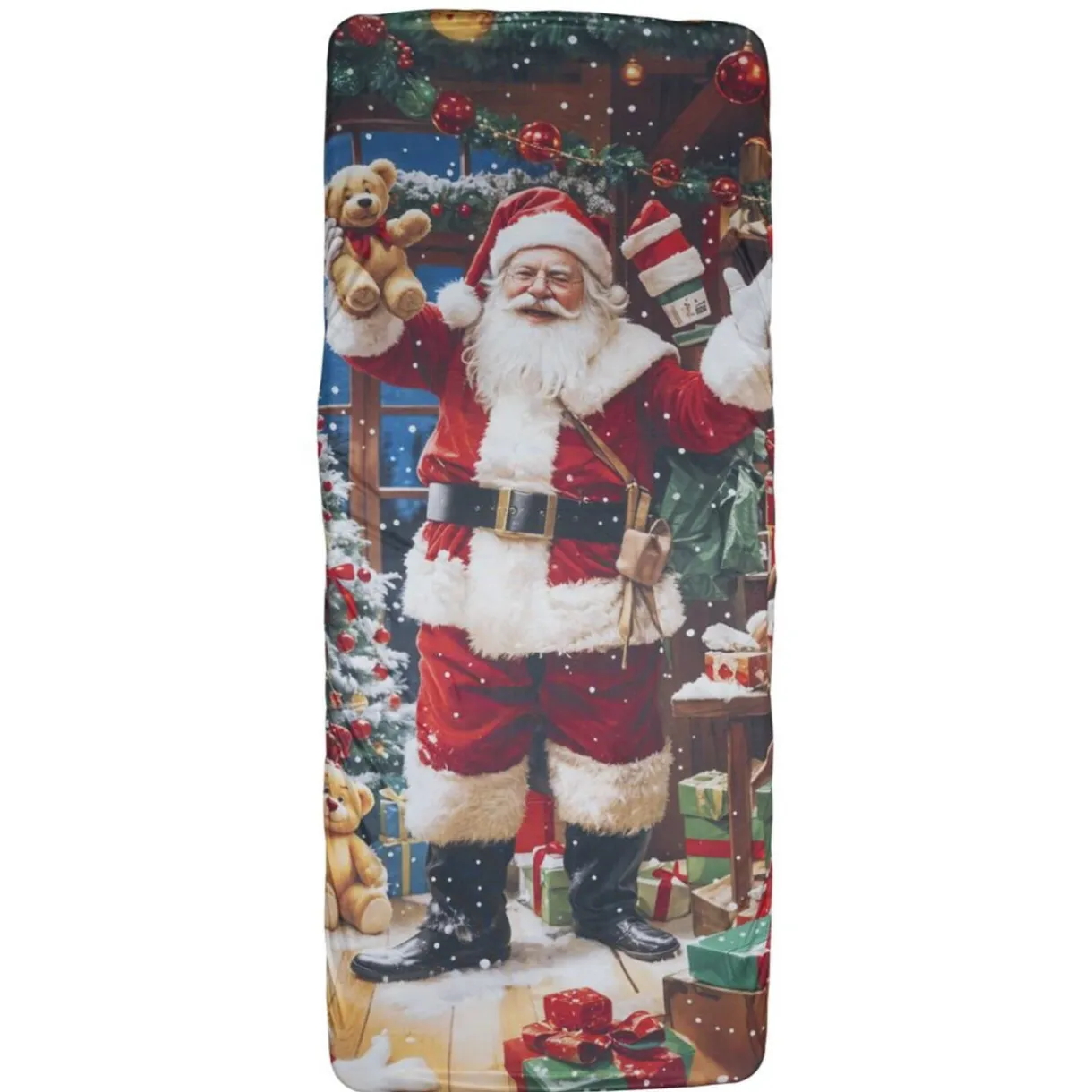 Rideau de porte décor Père Noël 150x210cm < Gifi Hot