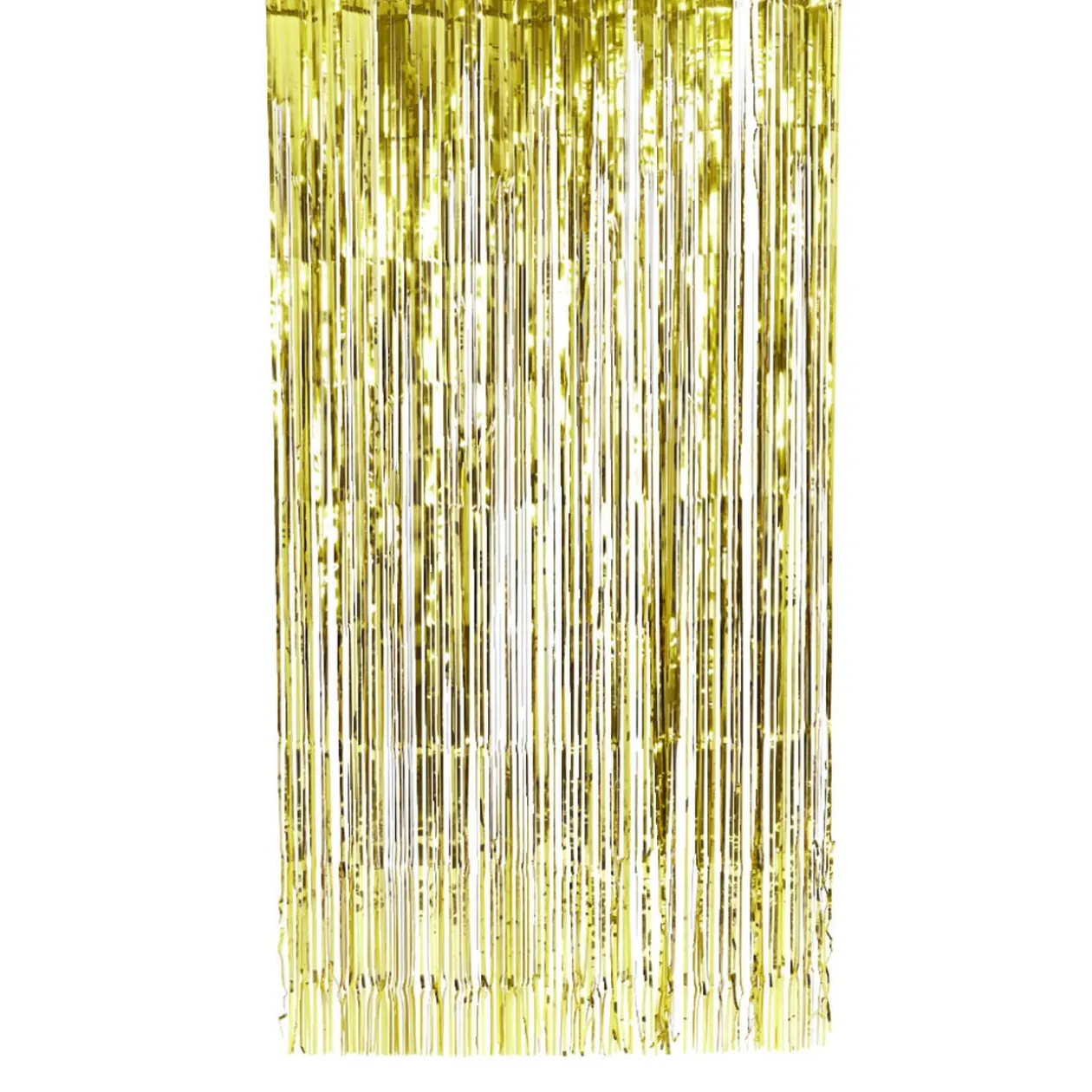 Rideau de porte fil alu doré 1x2m