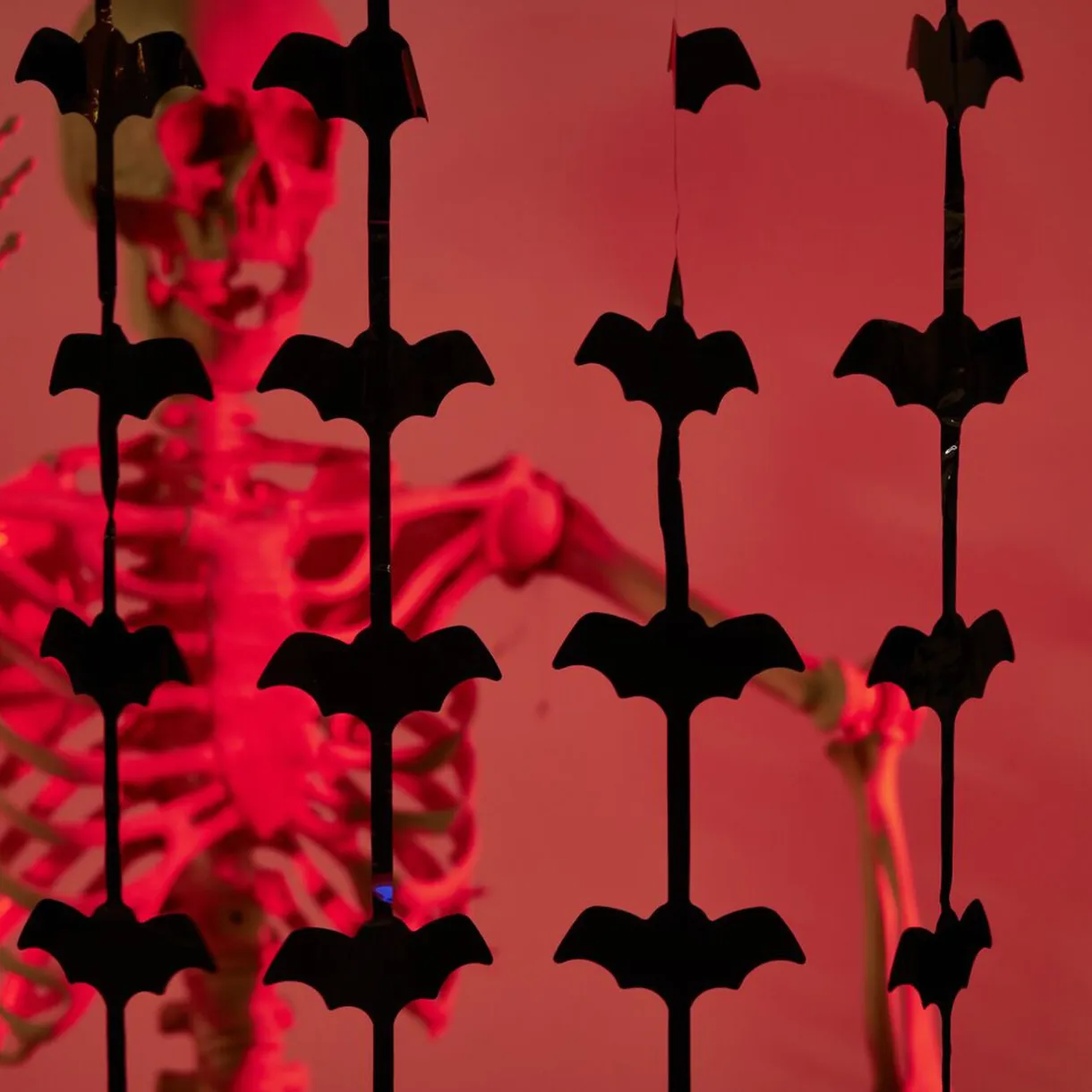 Rideau de porte Halloween fil chauve-souris 100xH200cm < Gifi Clearance