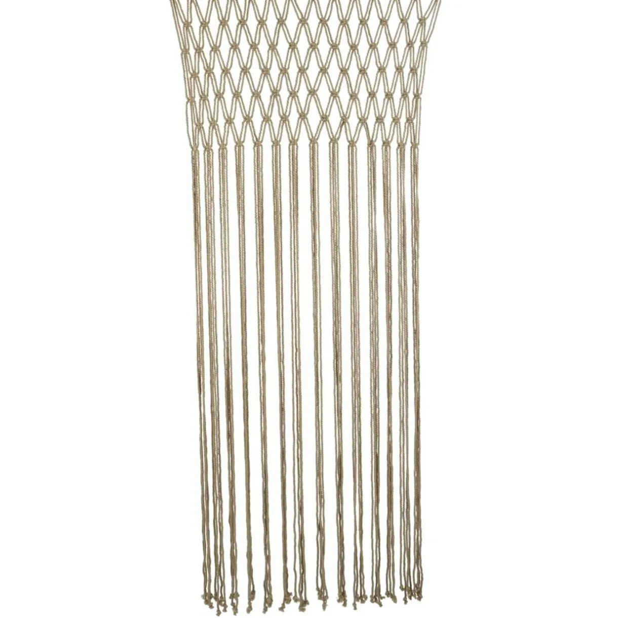 Rideau de porte macramé beige 90xH200cm < Gifi Outlet