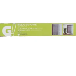 Rideau de porte marron anti mouches < Gifi Outlet